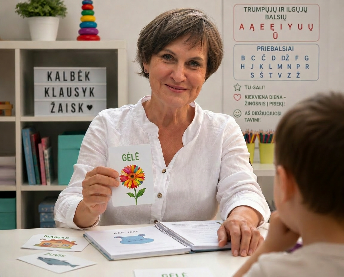 Logopedė Milita Akambakienė
